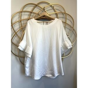 Hayden White Blouses  top shirt size 2XL